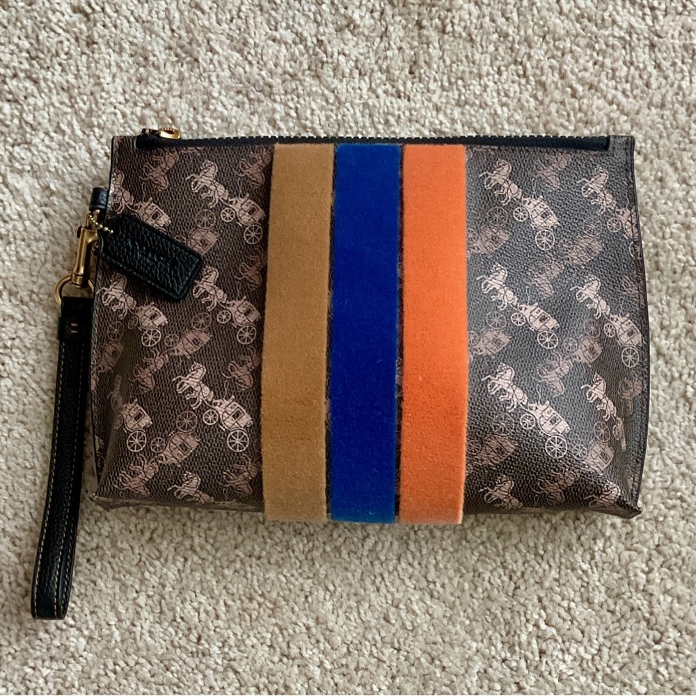 Coach Charlie pouch